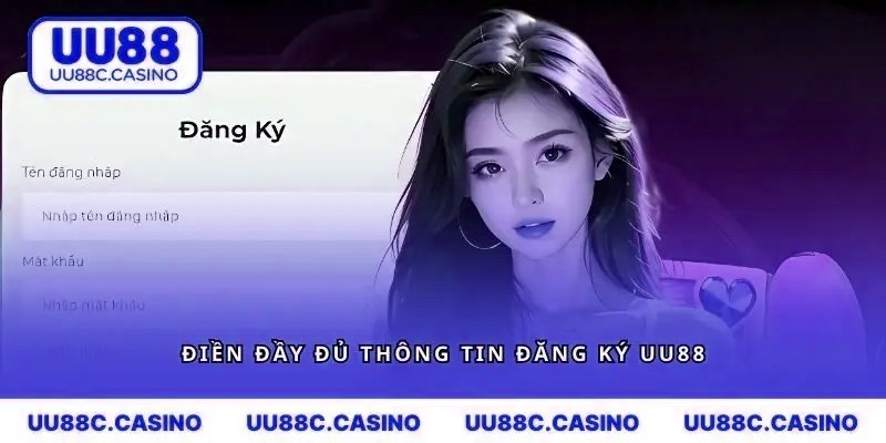 Người chơi cần điền đầy đủ thông tin đăng ký mvp999