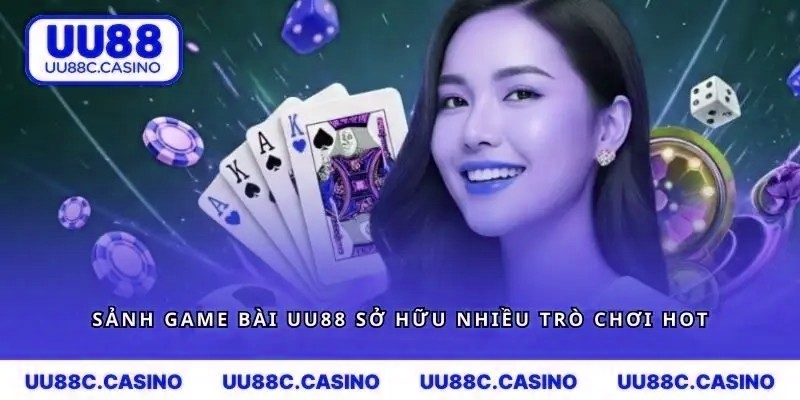 Sảnh game bài mvp999 sở hữu nhiều trò chơi hot