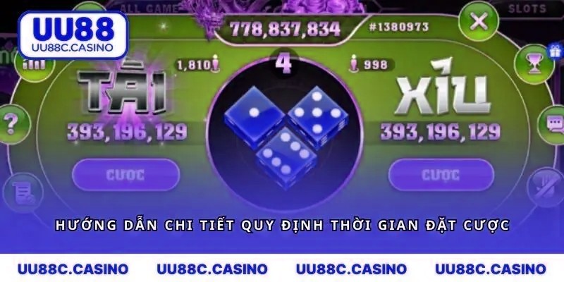 Hướng dẫn chi tiết quy định thời gian đặt cược