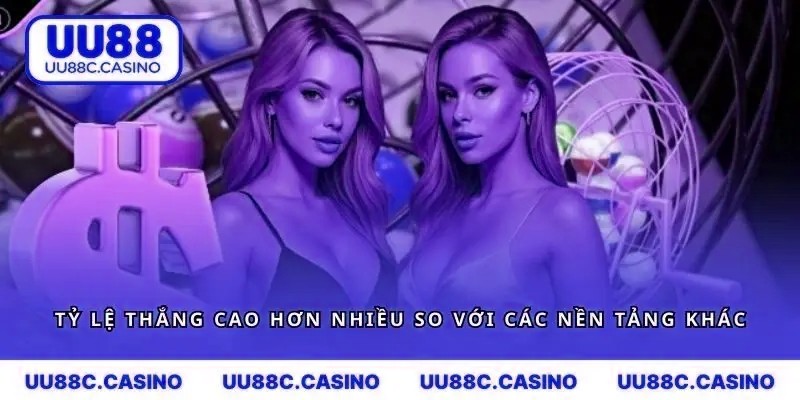 Tỷ lệ thắng tại mvp999 cao hơn nhiều so với các nền tảng khác