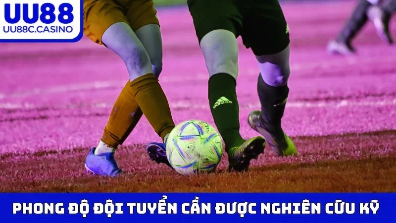 Phong độ đội tuyển cần được nghiên cứu kỹ