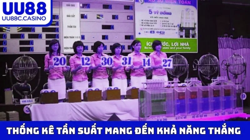 Thống kê tần suất mang đến khả năng thắng