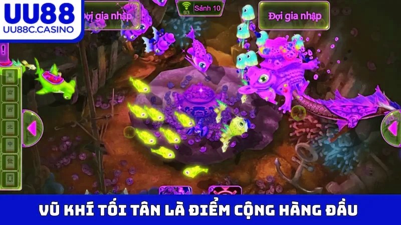 Vũ khí tối tân là điểm cộng hàng đầu